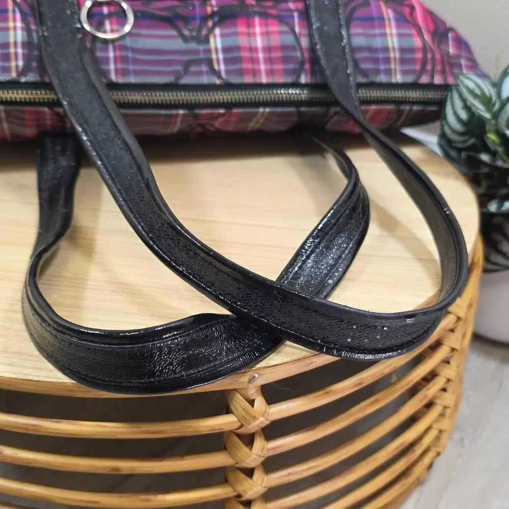 Coach Tartan Plaid Glam Tote